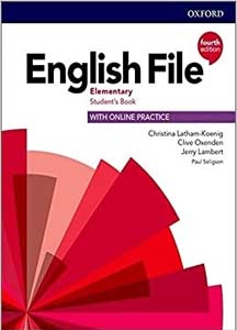 کتاب نیو انگلیش فایل المنتری New English File Elementary forth edition