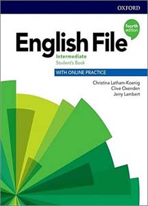 کتاب نیو انگلیش فایل اینترمدیت New English File Intermediate forth edition