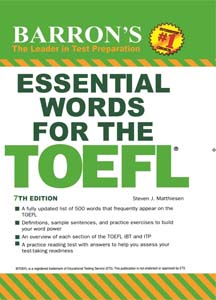 essential words for the toefl 7th